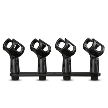 A18 Four-headed Microphone Clip Aluminum Pole Microphone Accessories